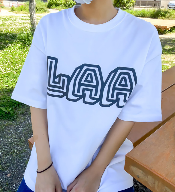 LAA T-shirts【 9.1オンス マグナムウェイトビッグシルエット 】 5枚目の画像