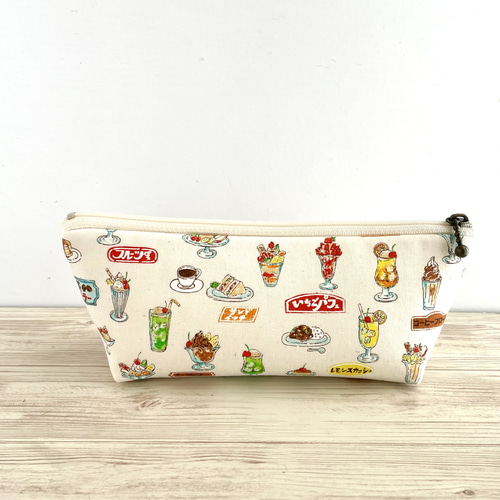 昭和レトロ＊純喫茶＊ふかふか＊ペンケース＊筆箱 ペンケース ＊ 椿亭