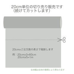 ドイツLS社 オーガニックコットン生地 切売り20cm単位 ラブボート　海　舟 4枚目の画像