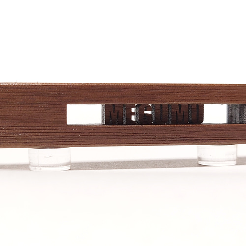 ヒソカ】 キーホルダー 木製 木 名前入り 名入れ 木婚式