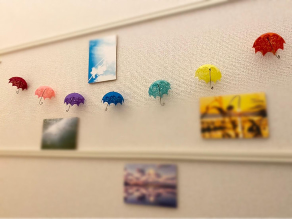 小さな虹色の傘 12枚目の画像