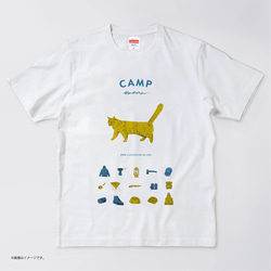 「CAMP」コットンTシャツ/送料無料 3枚目の画像