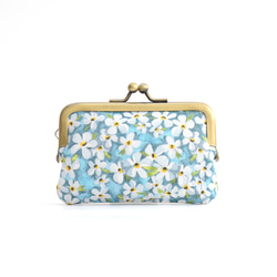 口金包 - Frame purse (S) - Liberty "Petal Wish" Blue [123] 第2張的照片