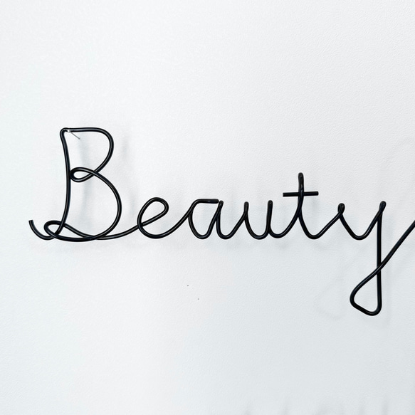 ココシャネル名言（Ｌサイズ）　 ワイヤーアート ワイヤークラフト ワイヤーレタリング 壁飾り 5枚目の画像