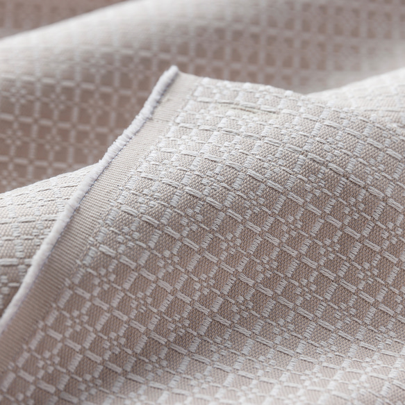 自然素材 綿 コットン 100％ 北欧風リバーシブルカーテン「ルーラルグレー」自然素材カーテン ナチュラルカーテン 6枚目の画像