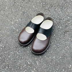 《B》オーダーメイドの革靴 毎日履きたい心地良さ 自分好みに選べる楽しさ　サボサンダルSB-2 4枚目の画像