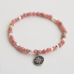 おしゃれ天然石グリーンオニキスブレスレット ブレスレット