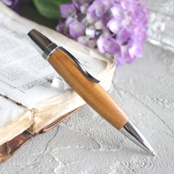 手作り 高級 木製 水性ボールペン 磁石付きキャップ ココボロ 24