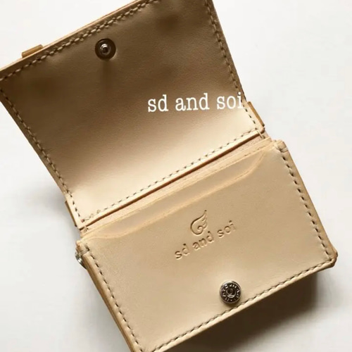 トランク型名刺入れ 黄色 名刺入れ・カードケース sd and soi 通販