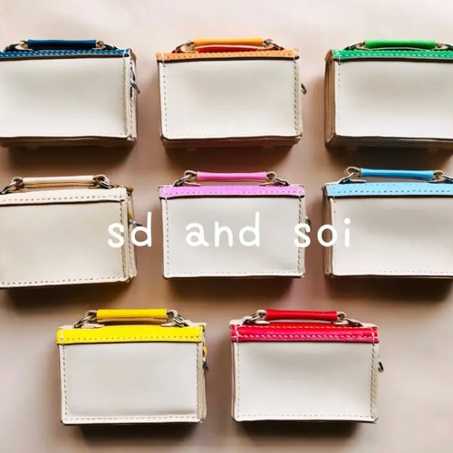 トランク型名刺入れ　カードケース　黄色 トランク型名刺入れ 黄色 名刺入れ・カードケース sd and soi 通販