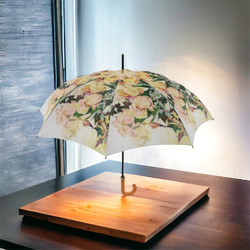 【受注生産】アプリコットファンデーションの雨傘 2枚目の画像