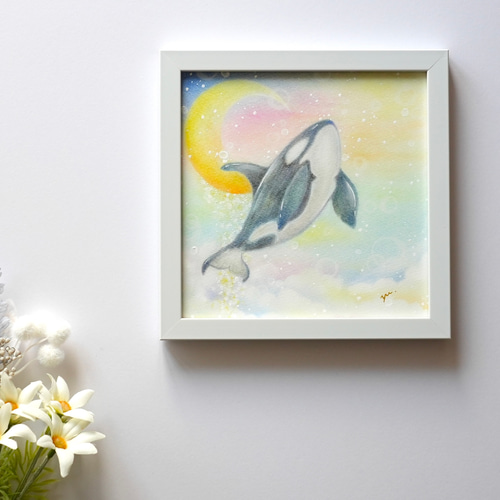 パステル画「sea dream」　A4サイズ パステル画「sea dream」A4サイズ