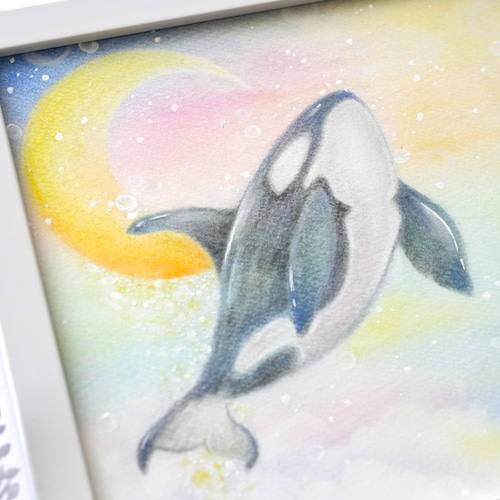 パステル画「sea dream」　A4サイズ パステル画「sea dream」 A4サイズ Stamperia 'Romantic Sea