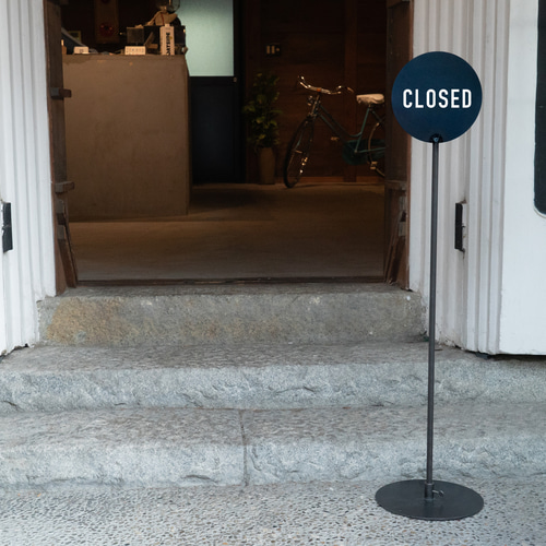 送料無料】スタンドサイン-OPEN・CLOSED-/看板/アイアン/店舗