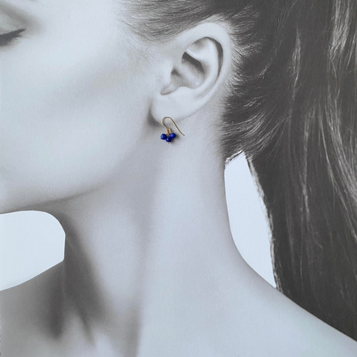 ◇ nagomi様◇ 天然石 ラピスラズリのピアス/イヤリング ◇ nagomi様◇ 天然石 ラピスラズリのピアス/イヤリング
