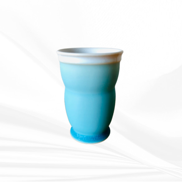 碧緑釉フリーカップ 1枚目の画像