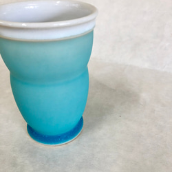 碧緑釉フリーカップ 3枚目の画像