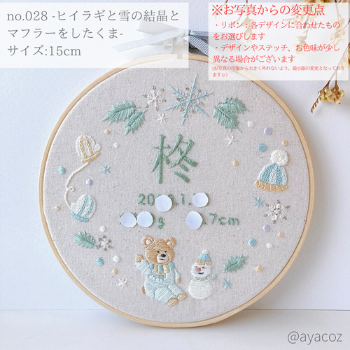 バースボード・命名書刺繍キット】プレママ, マタニティ,誕生日,出産