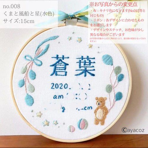 バースボード・命名書刺繍キット】プレママ, マタニティ,誕生日,出産