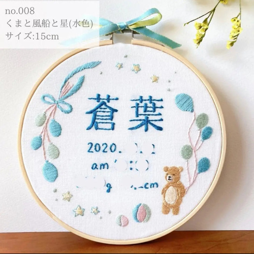 数々の賞を受賞 バースボード・命名書刺繍キット】プレママ, マタニティ,誕生日 その他