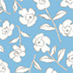 竹傘吹花天長傘晴雨兩用 ALCEDO 161018 陽傘小花圖案淺藍色 第12張的照片