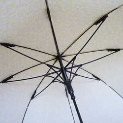 竹の傘 blowing flower yellow 晴雨兼用 長傘 ALCEDO 161019 日傘 雨傘 17枚目の画像