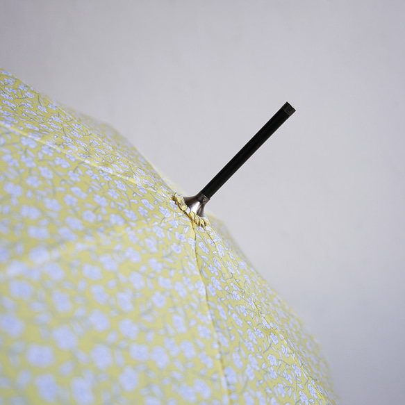 竹の傘 blowing flower yellow 晴雨兼用 長傘 ALCEDO 161019 日傘 雨傘 18枚目の画像