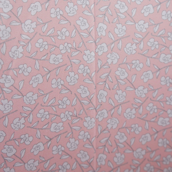 竹傘吹花粉色 防曬防雨長傘 ALCEDO 161021 陽傘傘 小花圖案 粉紅色 第15張的照片