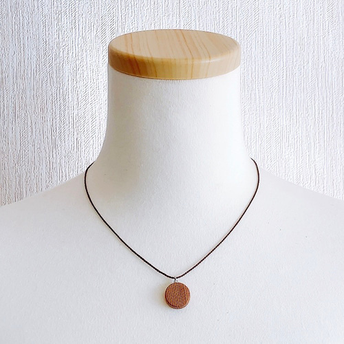 小さな〇ネックレス（屋久杉） ネックレス・ペンダント 森土産 通販