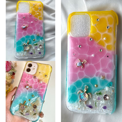 iPhone14 Pro MAX カバー レジンアート iPhone14Pro Maxレジンアート 携帯ケース 在庫処分 iPhoneケース