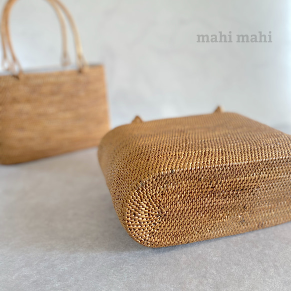 定番のベーシック☆ カジュアルに使えるかごバッグ 7枚目の画像