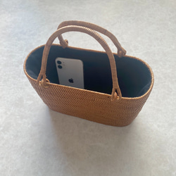 定番のベーシック☆ カジュアルに使えるかごバッグ 10枚目の画像