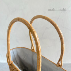 定番のベーシック☆ カジュアルに使えるかごバッグ 8枚目の画像