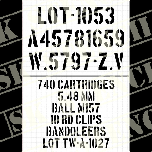 ステンシルシート 【S-50】 その他素材 ⚠プロフ必読⚠SK STENCIL 通販 