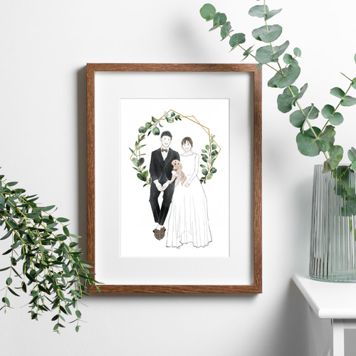 ウェルカムボード 似顔絵 水彩 イラスト wedding 結婚式 データ ウェルカムボード 似顔絵 水彩 イラスト wedding 結婚式 データ