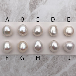 選べる 無穴 1粒 大粒 高品質 バロック淡水パール 穴なし 本真珠 ルース パーツ 素材 穴加工可 3枚目の画像