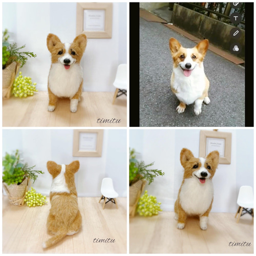 に子ページ　うちの子オーダー オーダーメイドブローチ うちの子グッズ 犬、猫、その他動物
