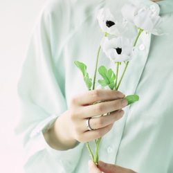 裏で楽しむ　純チタン製 幅4mm グラデーションフラットリング 2枚目の画像