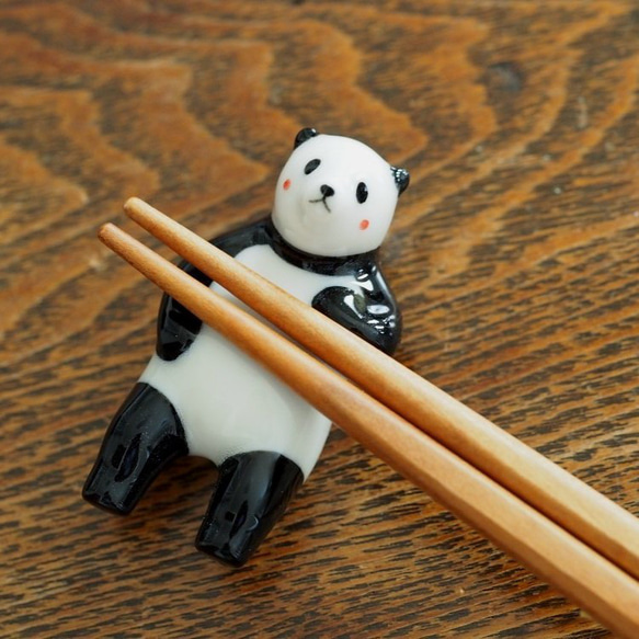 パンダ箸置き（ほっぺ） 3枚目の画像