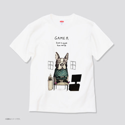 「GAMER」コットンTシャツ/送料込み 3枚目の画像