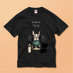 「GAMER」コットンTシャツ/送料込み 1枚目の画像