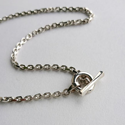 【G2MIX】Silver925 マンテル チェーンネックレスA 8枚目の画像