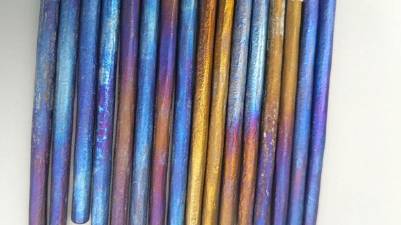 ☆新作多数追加！　一生使える最強の箸を貴方に　鍛造チタン箸「氷晶」 10枚目の画像