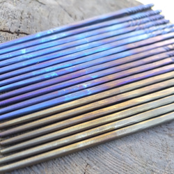 ☆新作多数追加！　一生使える最強の箸を貴方に　鍛造チタン箸「氷晶」 9枚目の画像