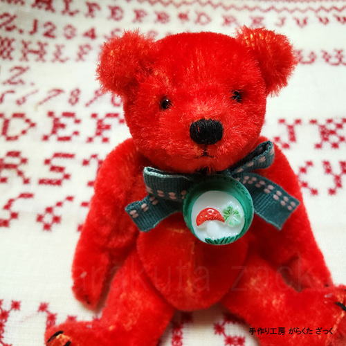 本物 ドイツ作家さん テディベア 手作りぬいぐるみ テディベア(ドイツ