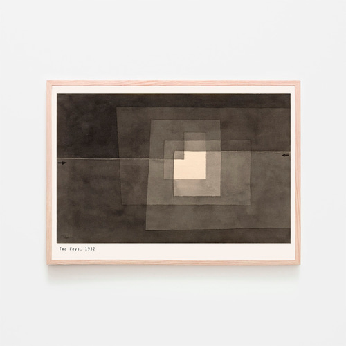 Two Ways / アートポスター 横長 A3 B3 A2 B2 絵画 Little Kot Two Ways / アートポスター 横長 A3 B3 A2 B2 絵画 Little Kot