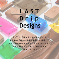 全11色 ナスカン ショートストラップ キーホルダー クリア 透明 彩り添えるPVC acp pst Creema店 12枚目の画像