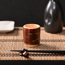 CHERRY CRAFT 桜皮細工　茶道具セット　未使用美品　高級工芸品 送料無料 茶筒 桜皮 総皮茶筒 無地皮 大 ギフトセットA-23 藤木伝四郎