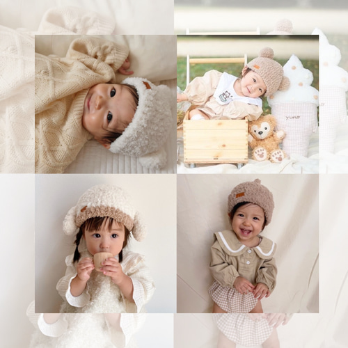 馬帽子&編み込みロンパース♪ニューボーンフォト撮影衣装 午年月齢フォト ブラウン 茶色 白 月齢フォト - NANA's shop | minne  byGMOペパボ 国内最大級のハンドメイド・手作り通販サイト ニューボーンフォト ブラウン ベビー z くま ニット帽 ハーフバースデー