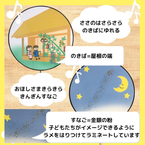 たなばたシアター 七夕 マジックシアター 保育教材 マグネットシアター